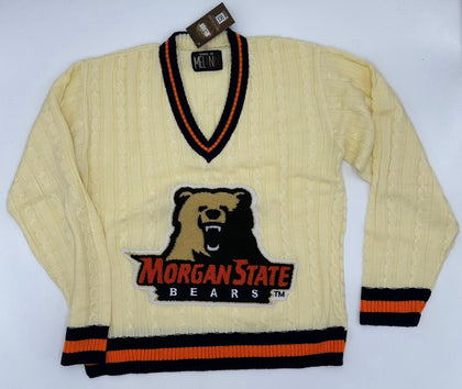 Morgan State University Cableknit Sweater