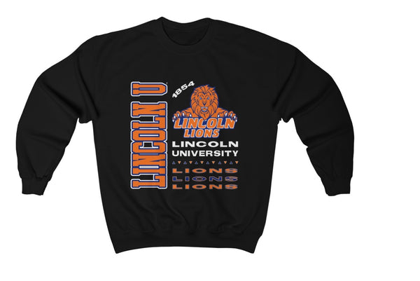 Lincoln PA Unisex Heavy Blend Crewneck Sweatshirt Various Colors Tones of Melanin