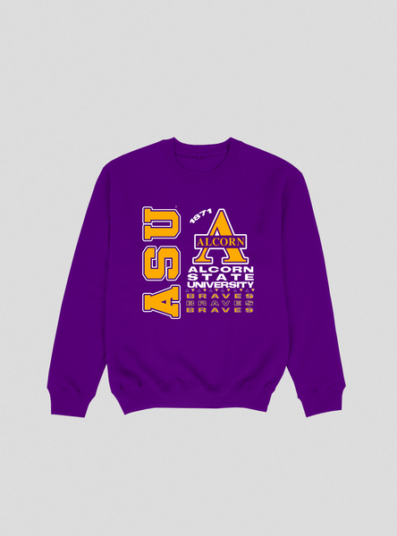 Alcorn State Tour Crewneck Various Colors