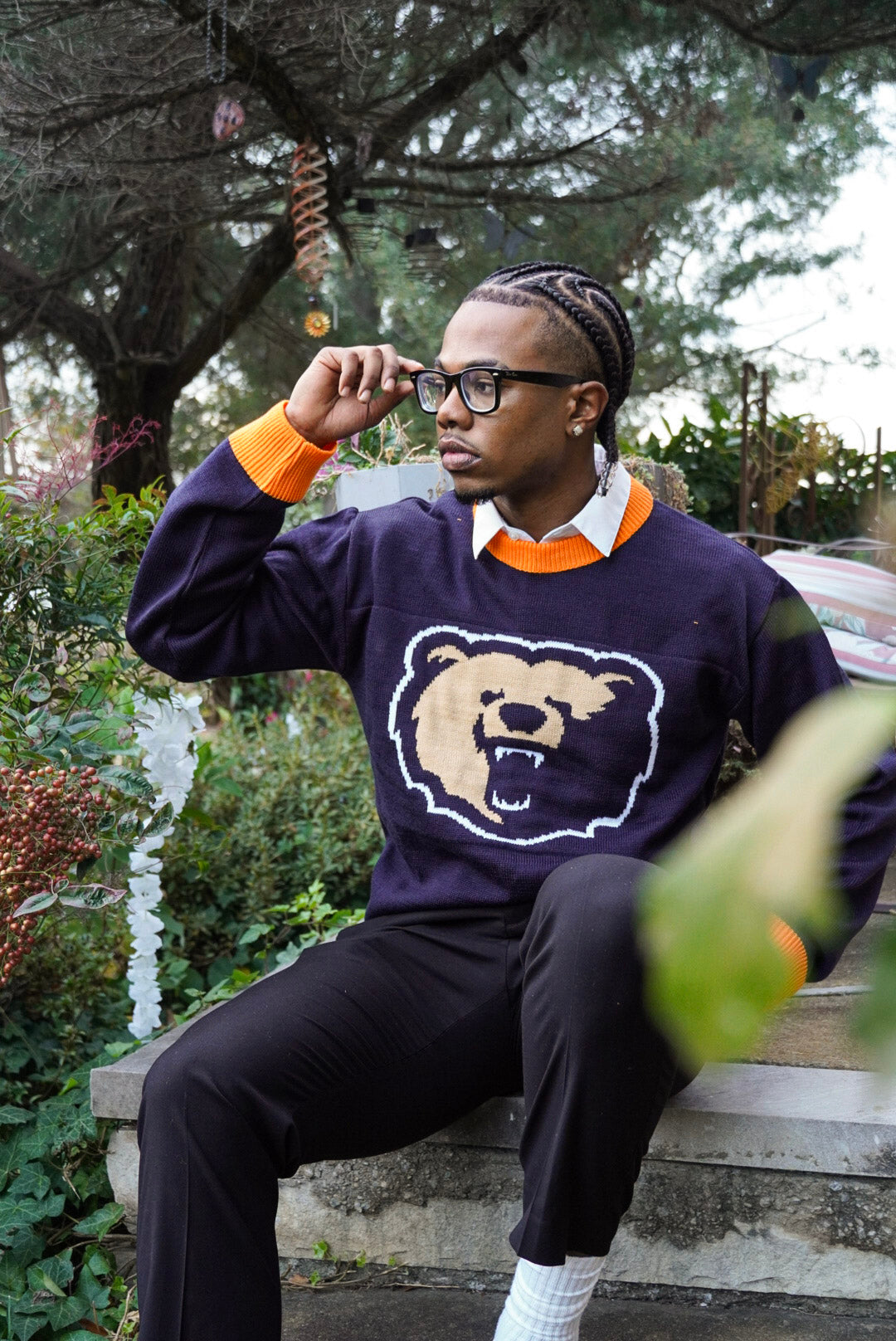 Morgan State Big Knitted Sweater