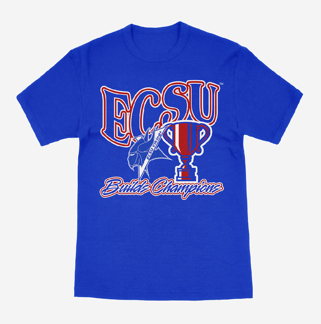 ECSU Builds Champions T-Shirt