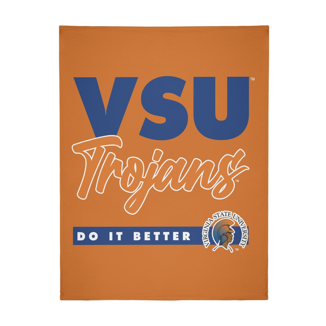 VSU Does It Better Long Vertical Flannel Breathable Blanket (4 Sizes)