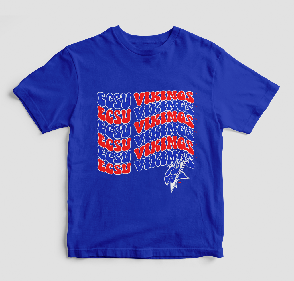 Groovy Ecsu Vikings T-Shirt (Various Colors)