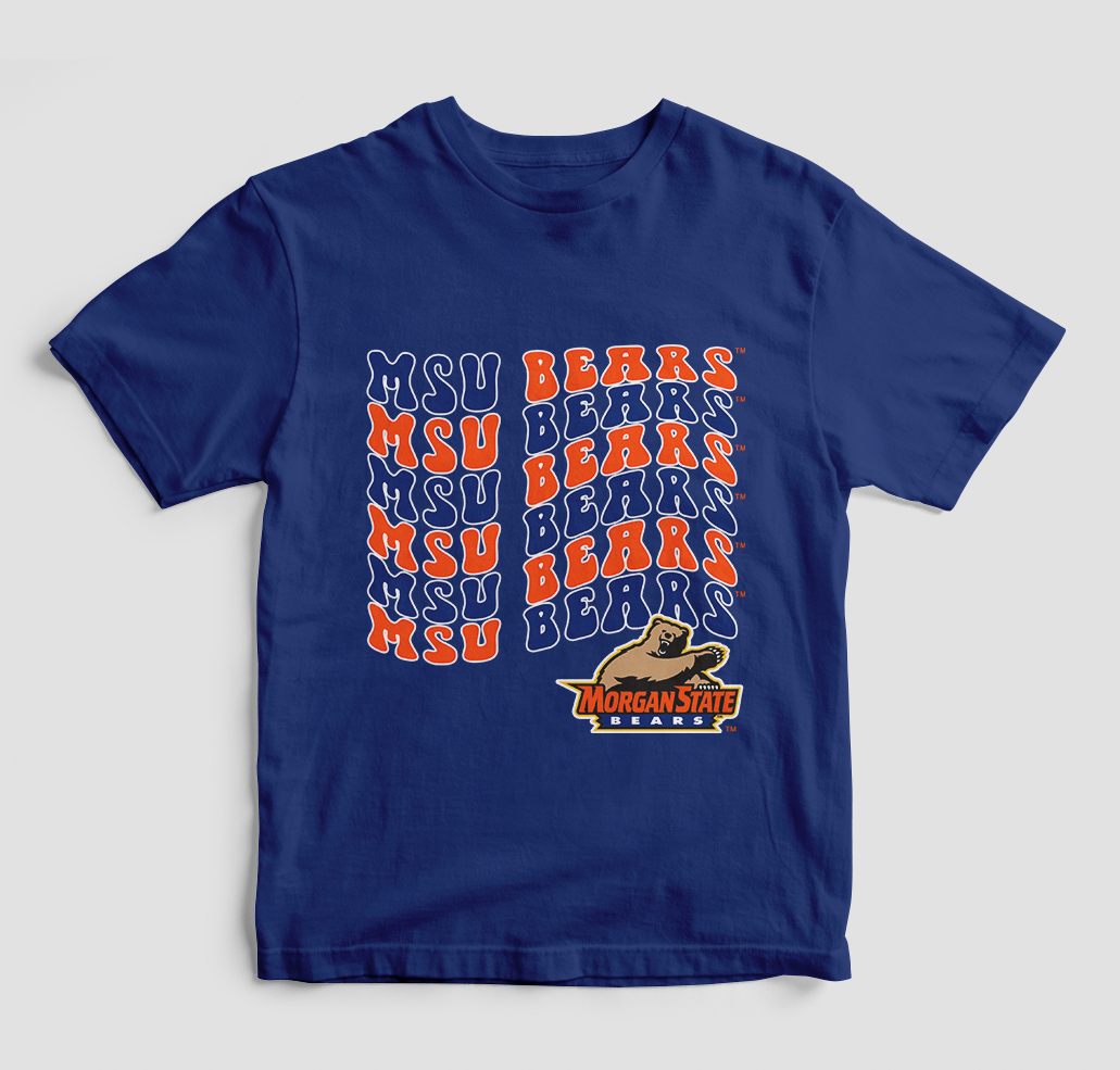 Groovy MSU Bears T-Shirt (Various Colors)