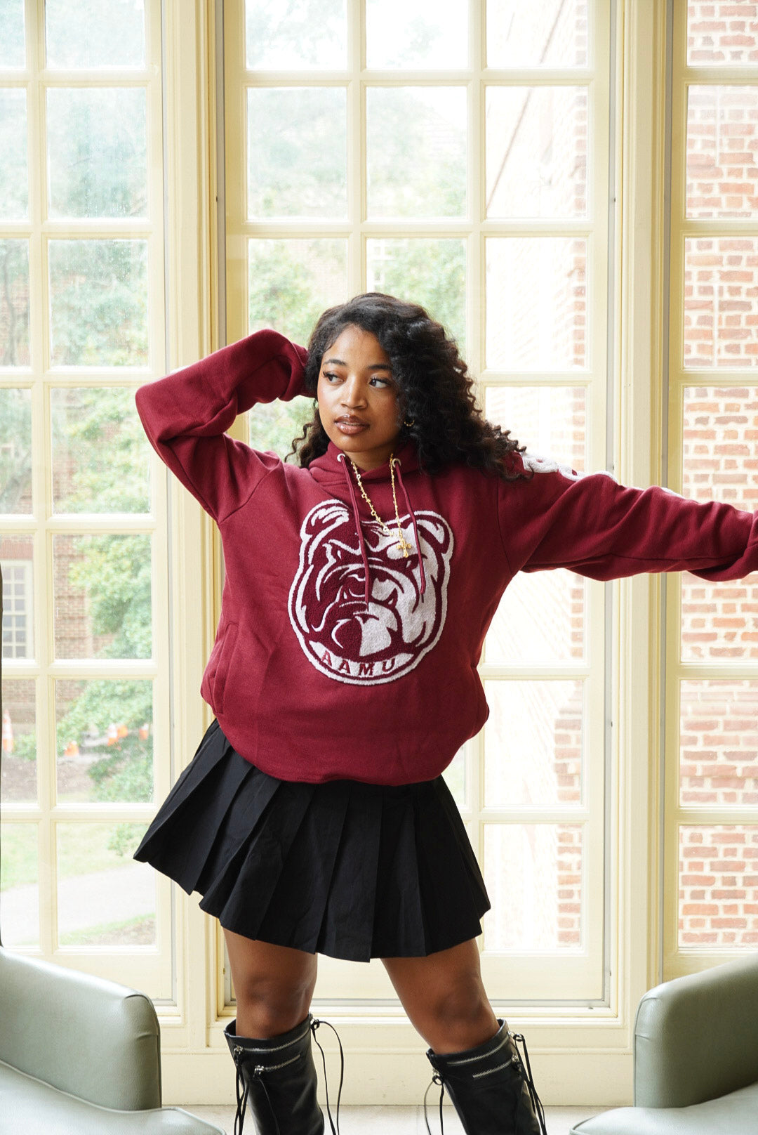 Maroon AAMU Concert Hoodie