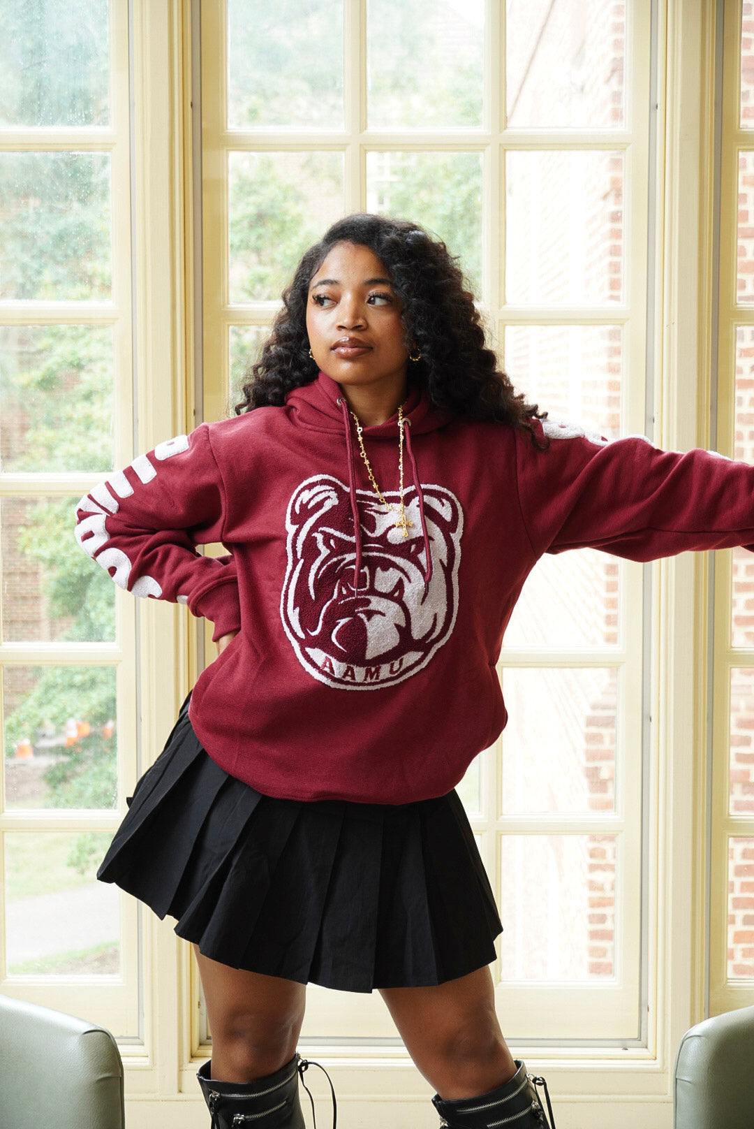 Maroon AAMU Concert Hoodie