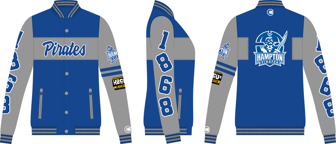 Hampton OLE SKOOL Letterman (EARLY REGISTRATION SHIPS BY SEPT 20)
