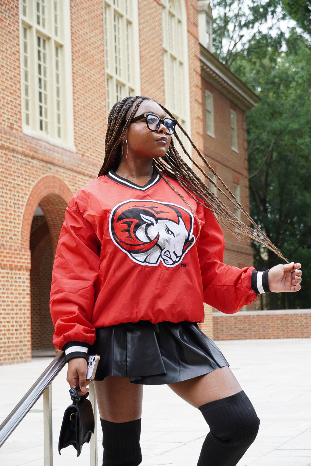 WSSU Windshirt