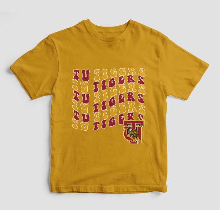 Groovy Tuskegee Tigers T-Shirt (Various Colors)