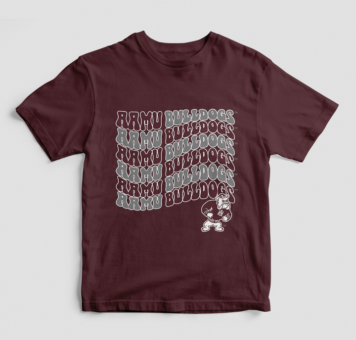 Groovy Aamu Bulldogs T-Shirt (Various Colors)