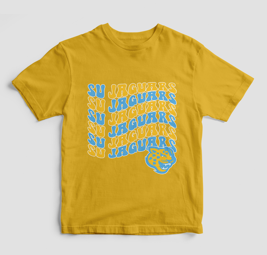 Groovy Southern Jaguars T-Shirt (Various Colors)