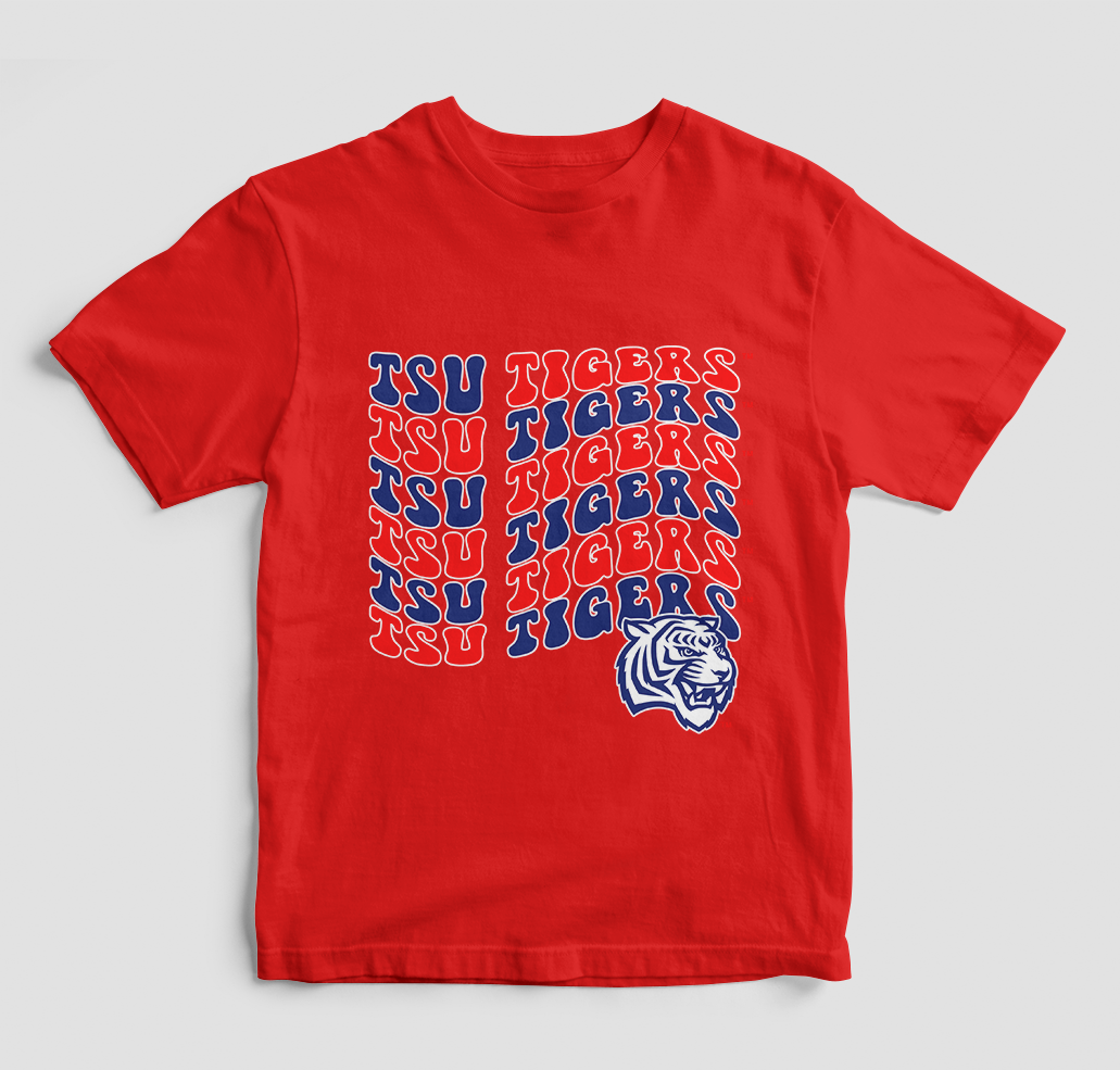 Groovy Tennessee State Tigers T-Shirt (Various Colors)