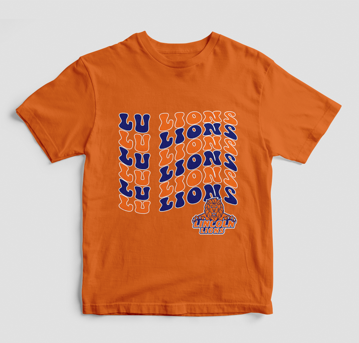 Groovy Lu Lions T-Shirt (Various Colors)