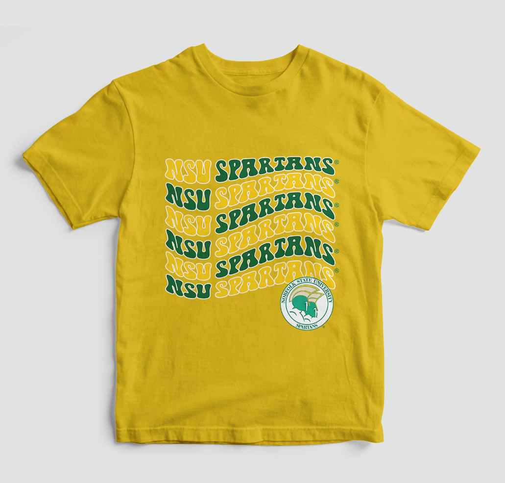 Groovy Nsu Spartans T-Shirt (Various Colors)