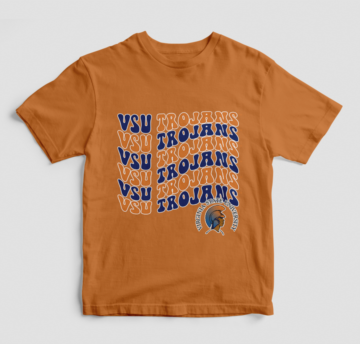 Groovy VSU Trojans T-Shirt (Various Colors)