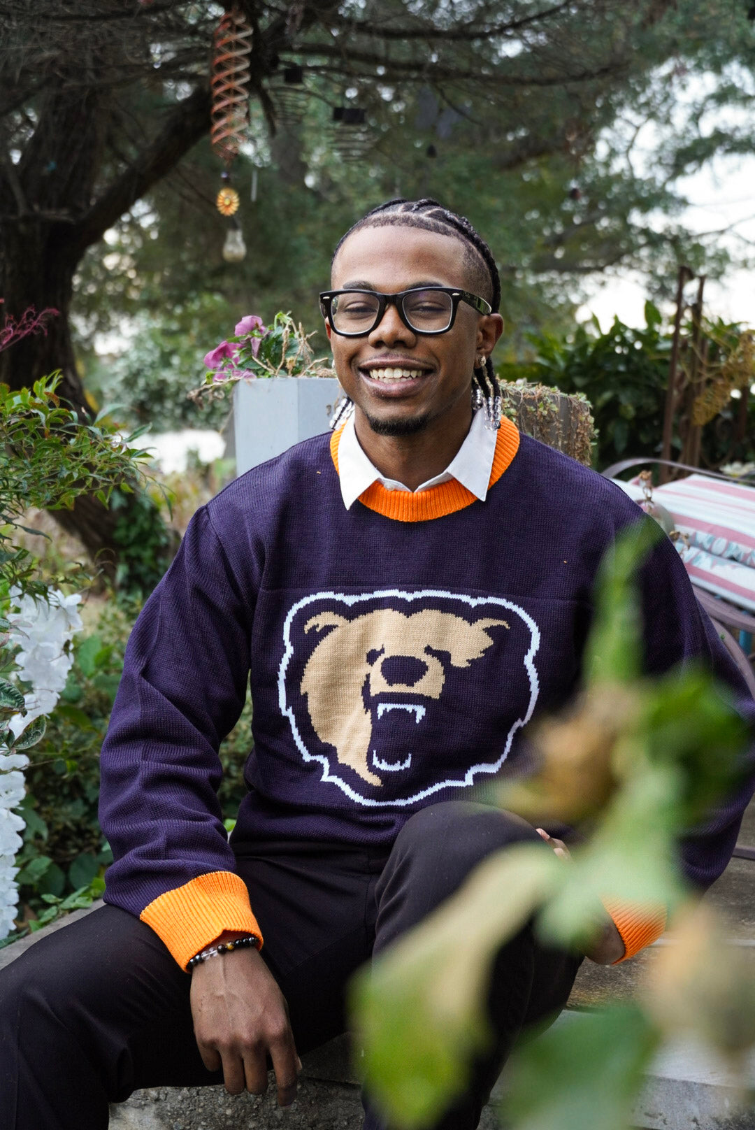 Morgan State Big Knitted Sweater