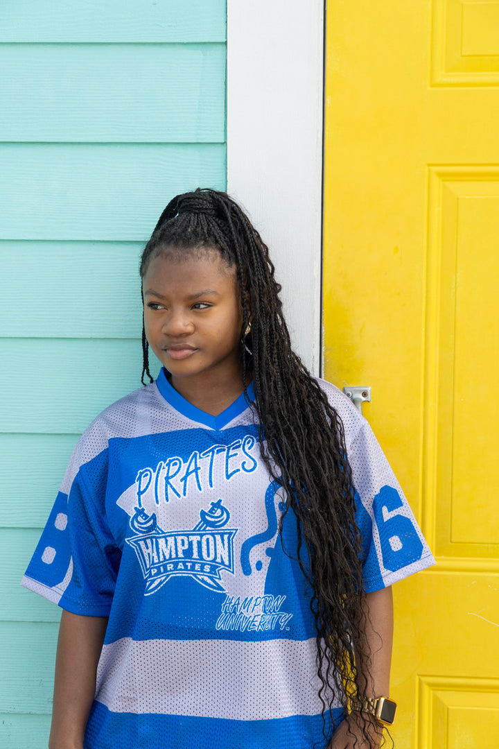 Hampton University Beeper Football Jersey