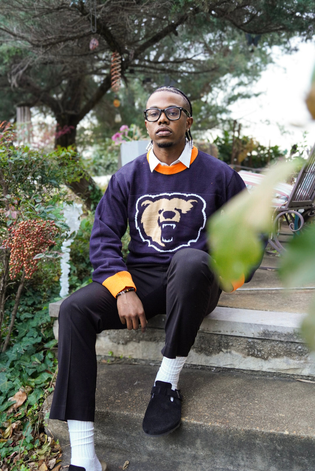 Morgan State Big Knitted Sweater