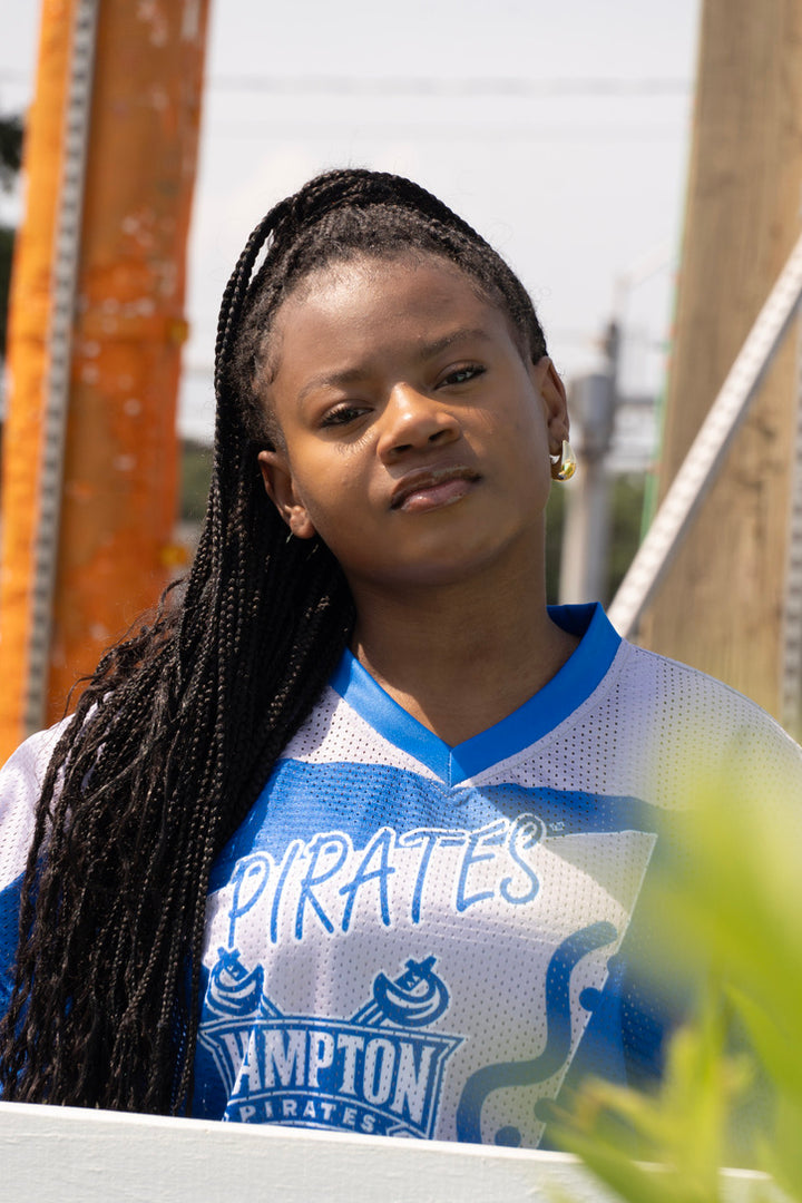 Hampton University Beeper Football Jersey