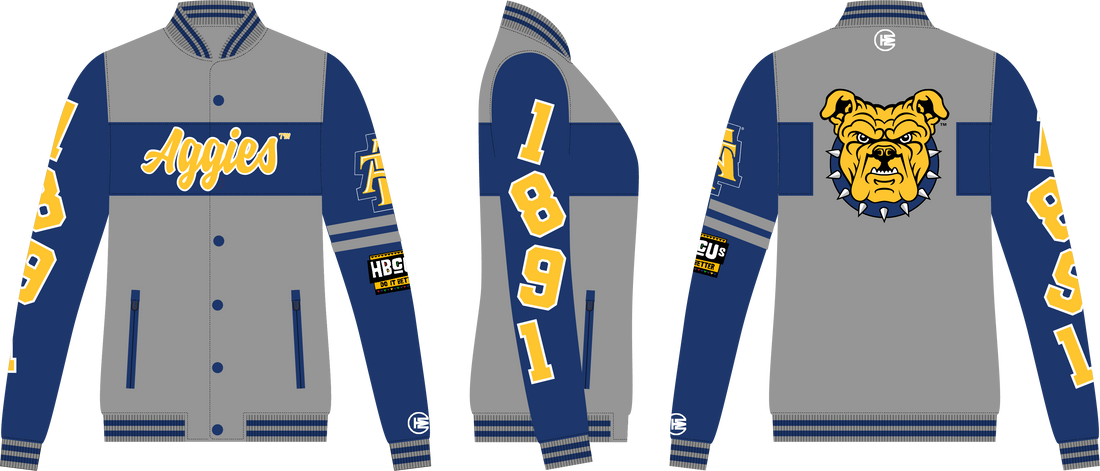 NCAT OLE SKOOL Letterman (EARLY REGISTRATION SHIPS BY SEPT 20)