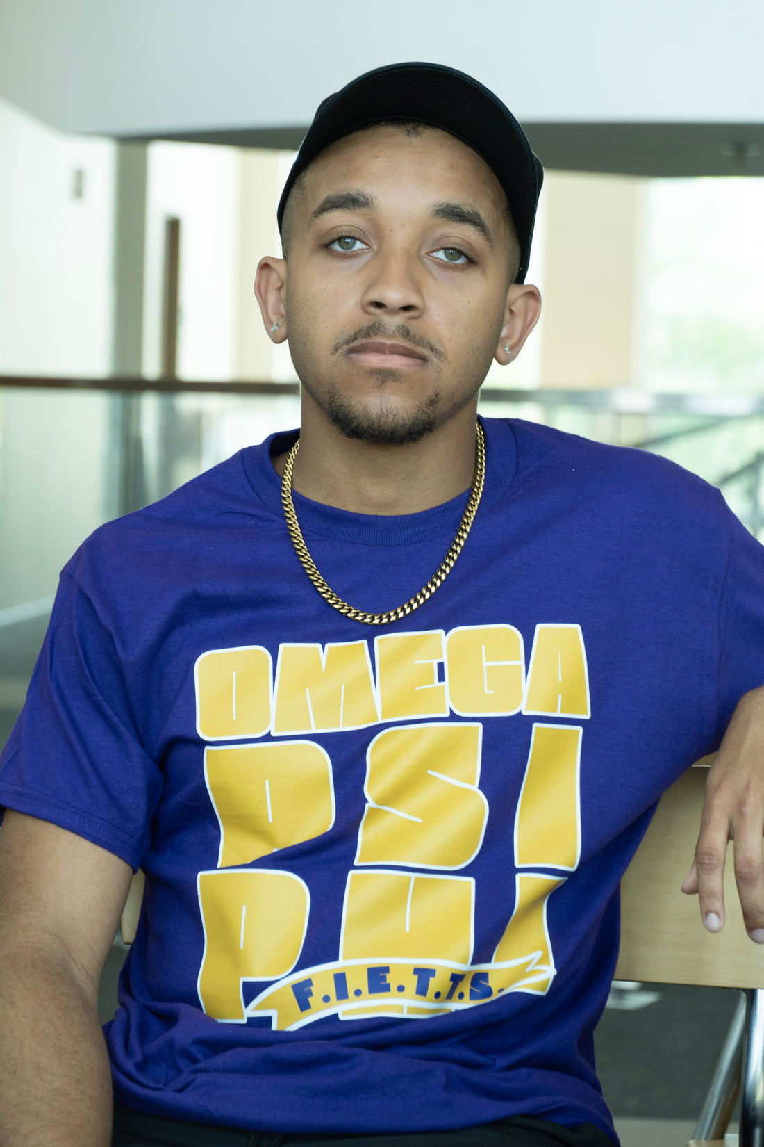 OMEGA PSI PHI BLOCK SHIRT (Various Colors)