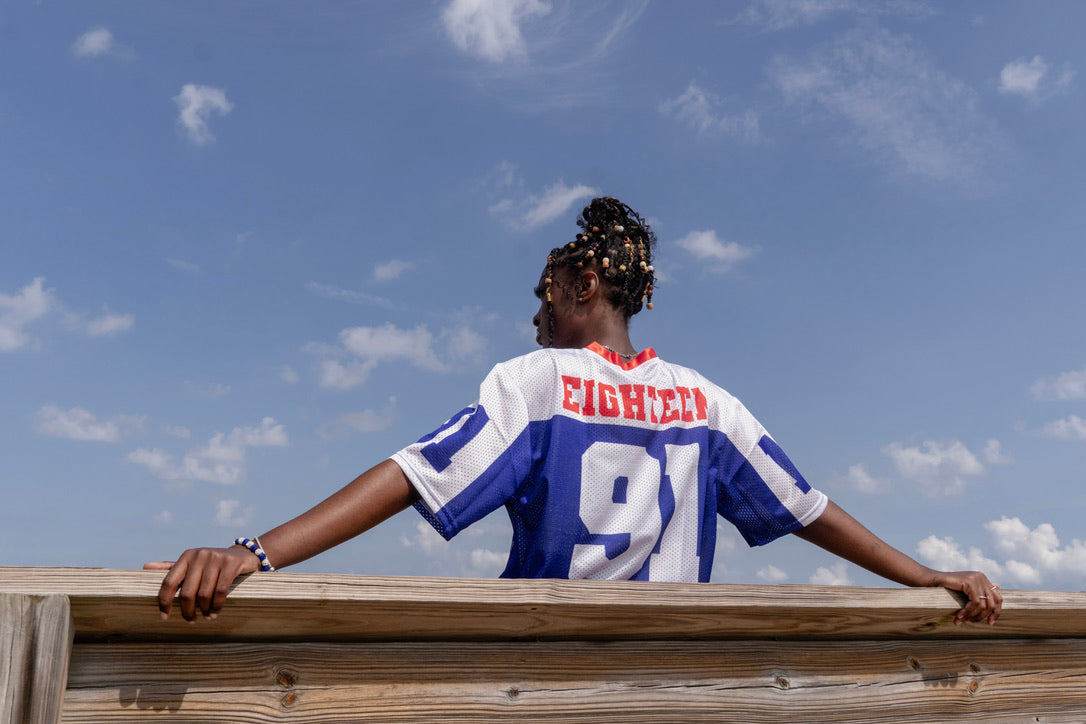 ECSU Beeper Football Jersey