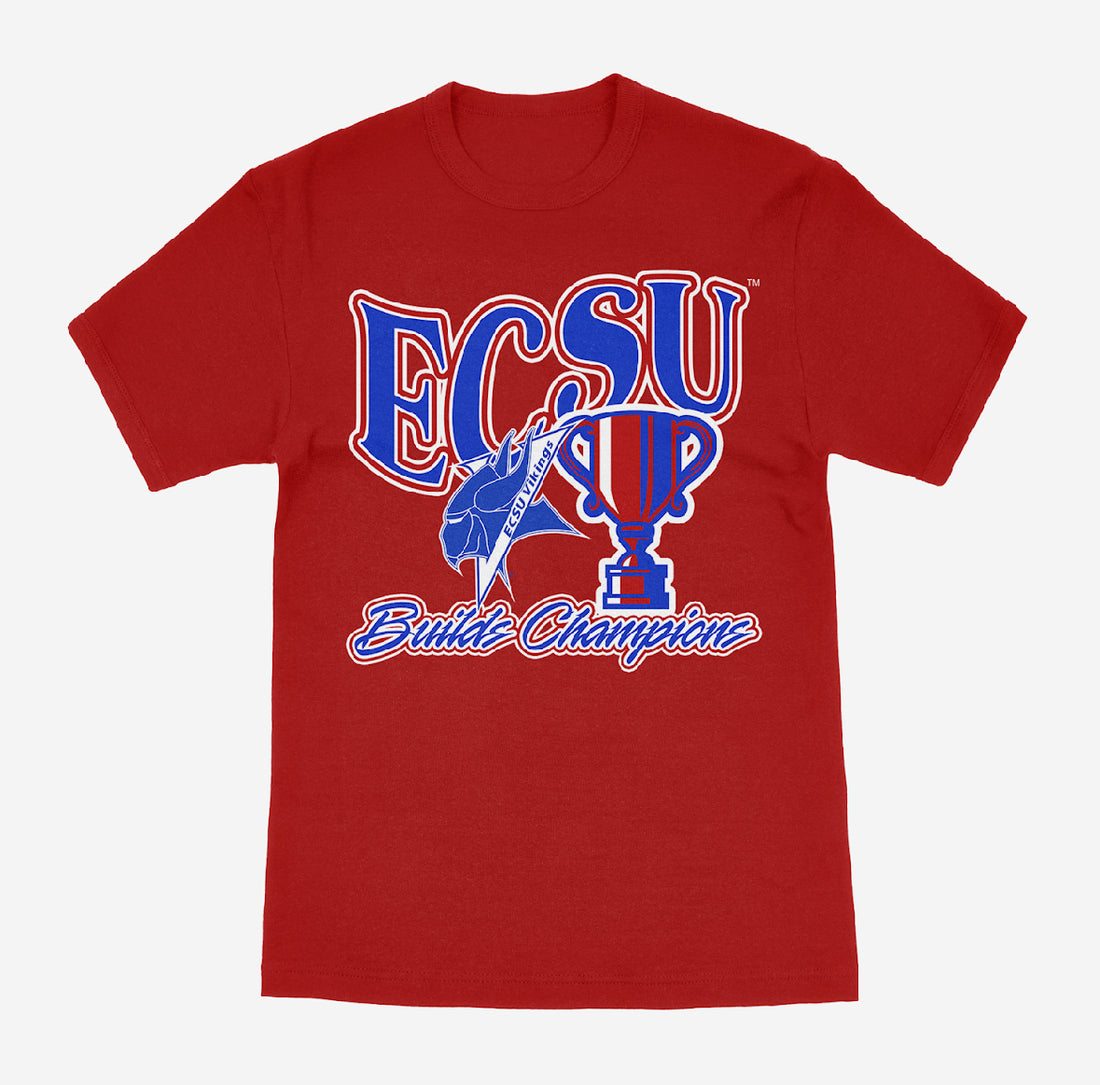 ECSU Builds Champions T-Shirt