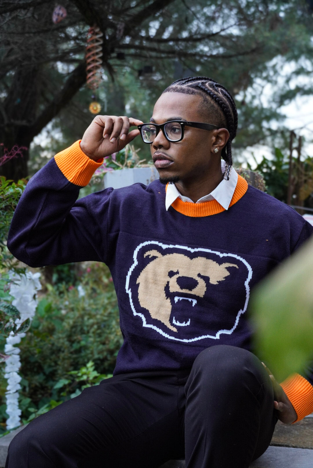 Morgan State Big Knitted Sweater