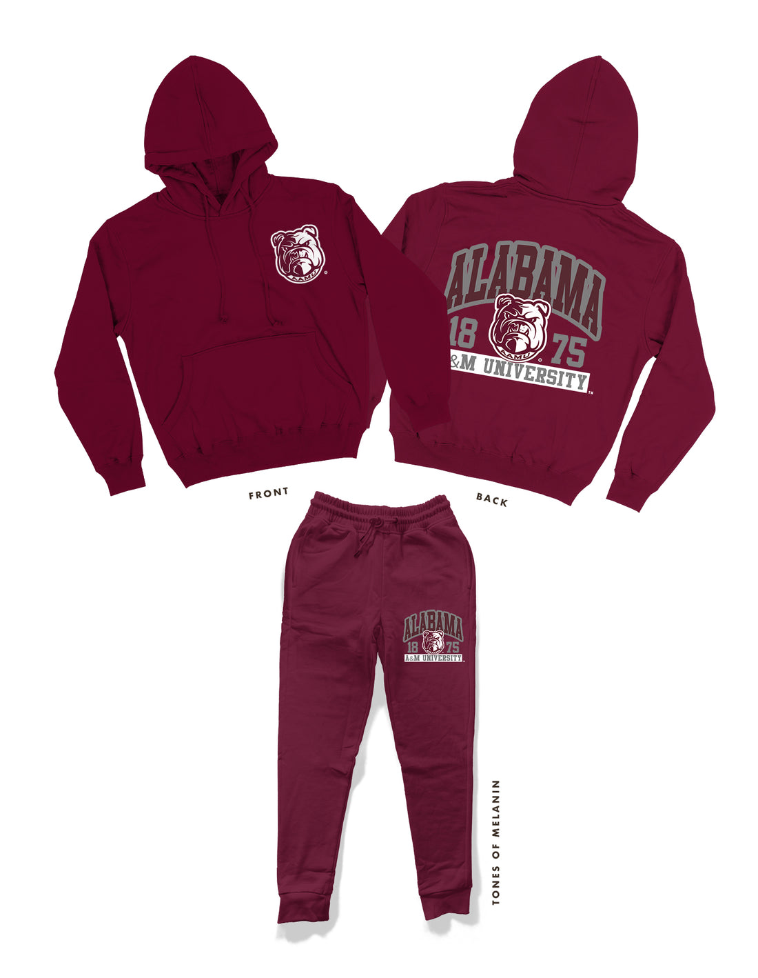 Phys Ed - AAMU Sweatsuit (Various Colors)