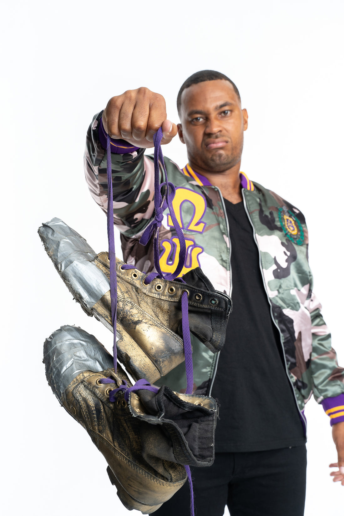 OMEGA PSI PHI REVERSIBLE JACKET [PRE-ORDER SHIPS FEB 27]