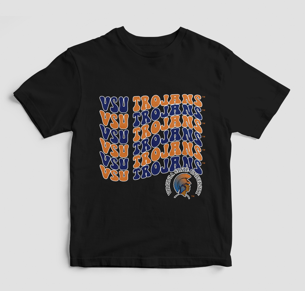 Groovy VSU Trojans T-Shirt (Various Colors)