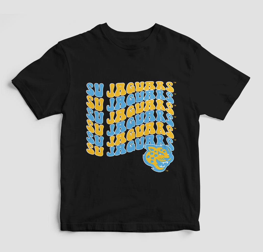 Groovy Southern Jaguars T-Shirt (Various Colors)