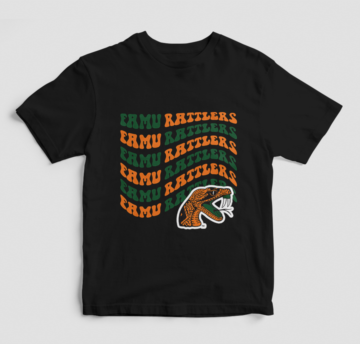 Groovy Famu Rattlers T-Shirt (Various Colors)