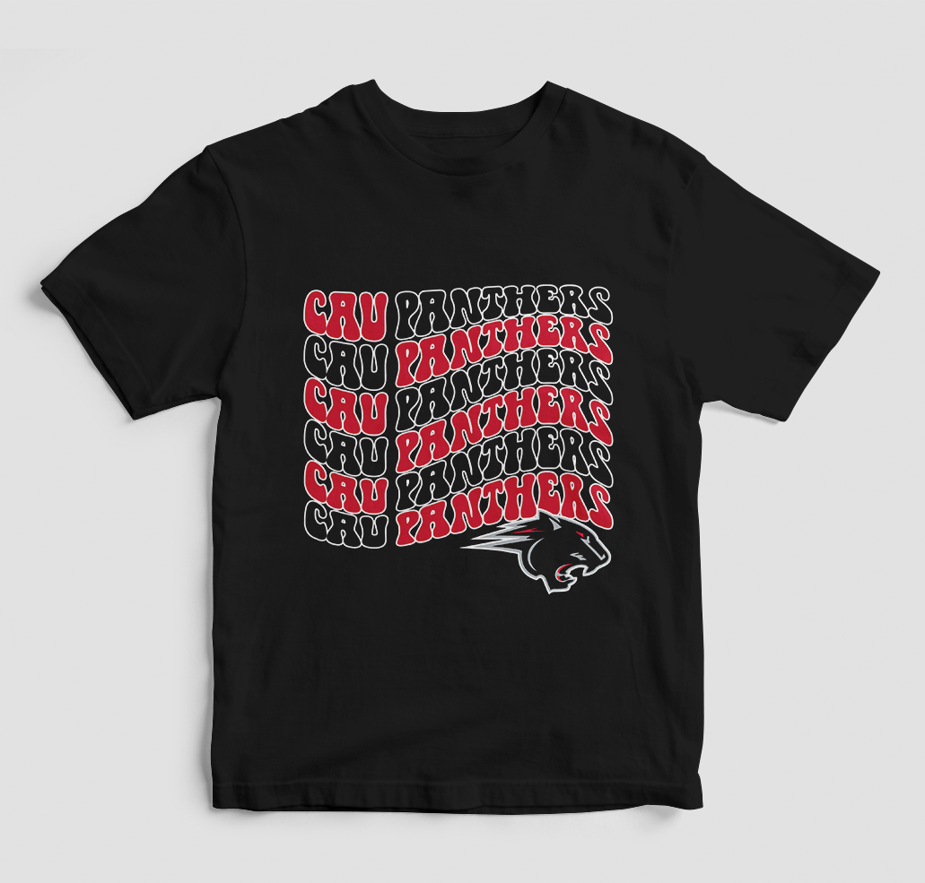 Groovy Cau Panthers T-Shirt (Various Colors)