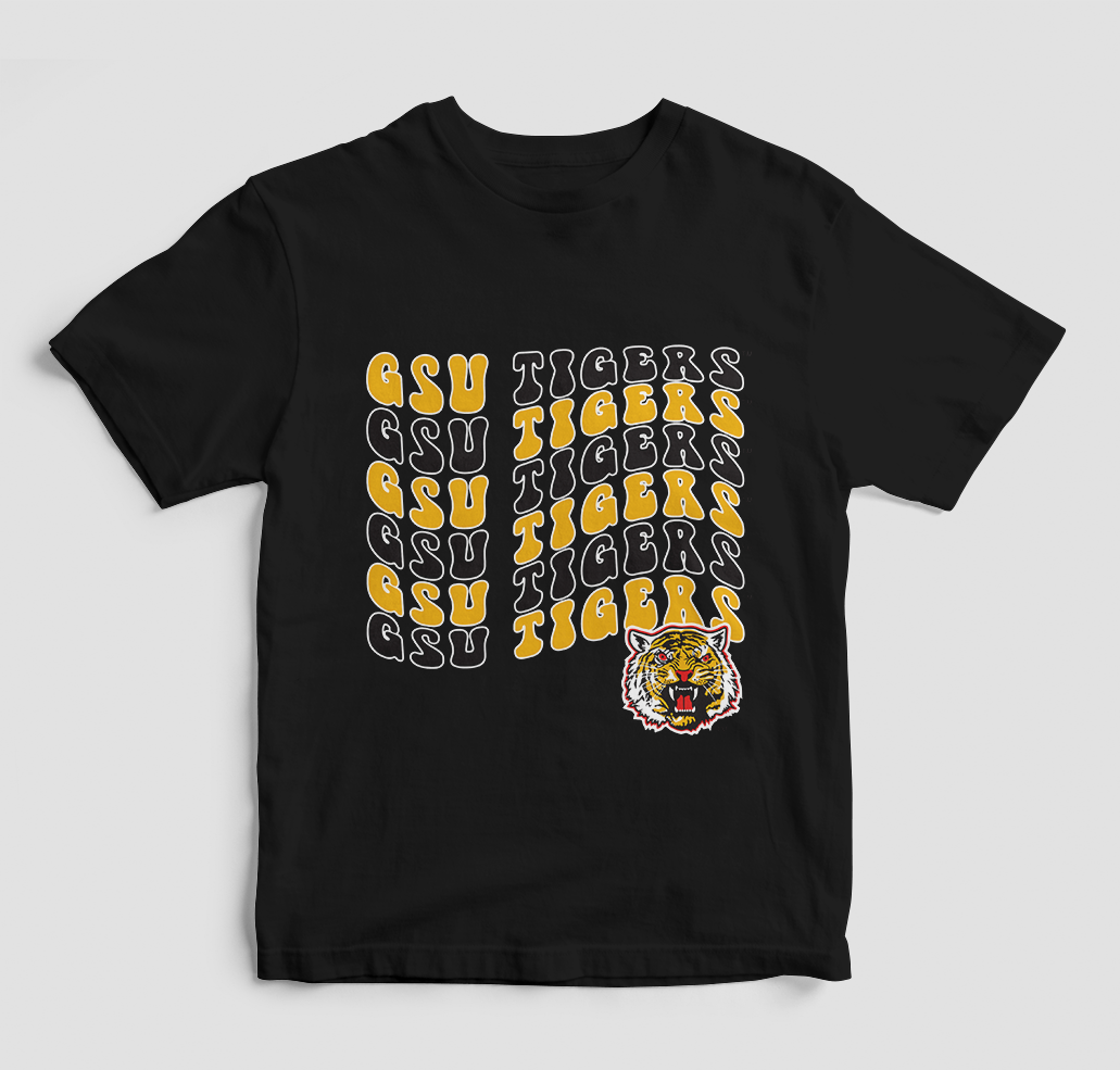 Groovy Grambling Tigers T-Shirt (Various Colors)