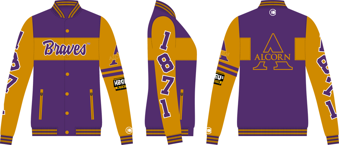 Alcorn OLE SKOOL Letterman (EARLY REGISTRATION SHIPS BY SEPT 20)