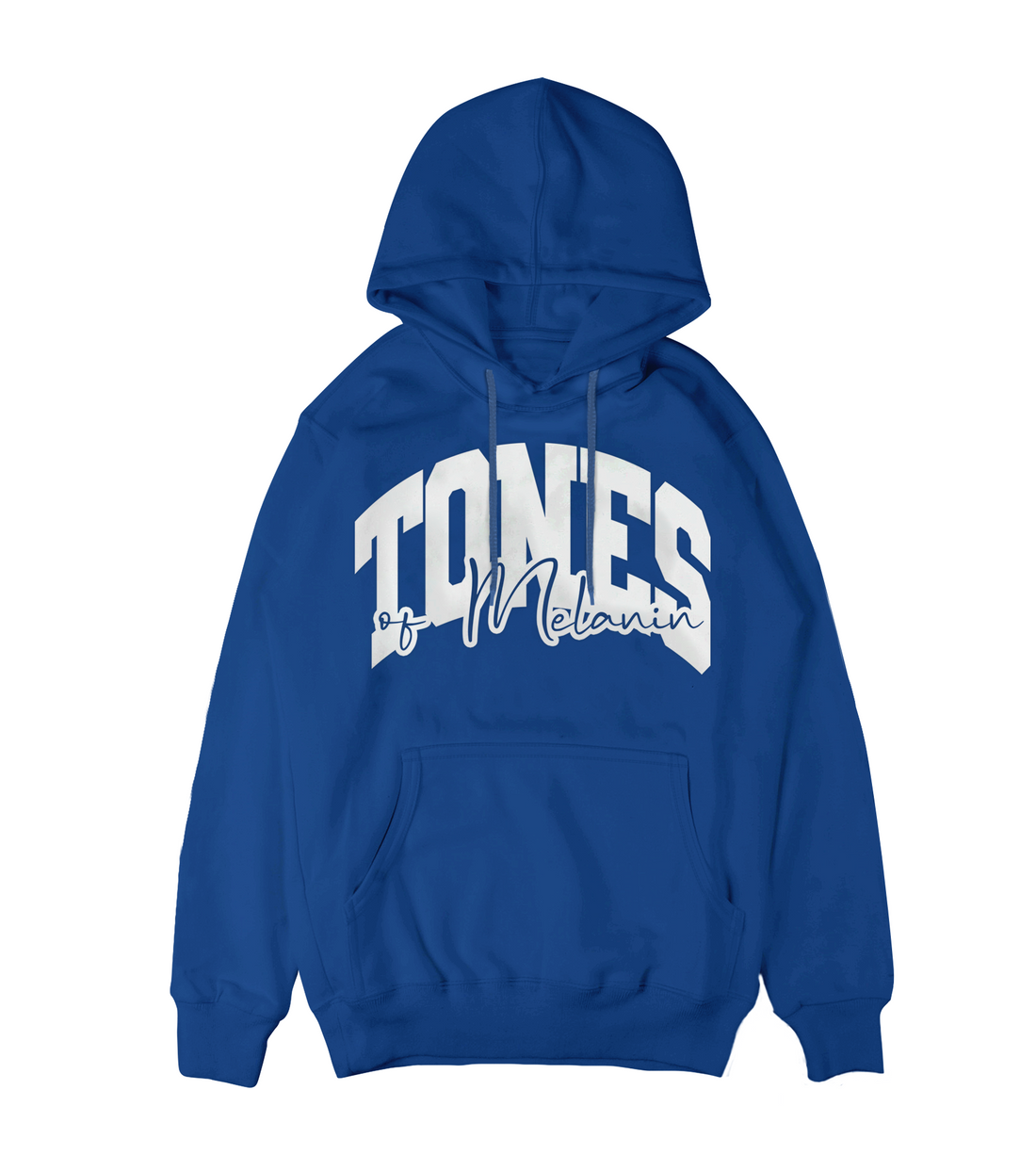 Royal Blue Tones of Melanin Puff Hoodie