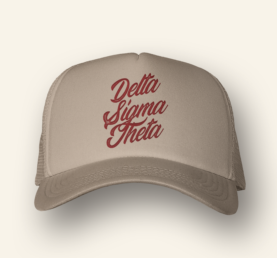 Delta Script Hat