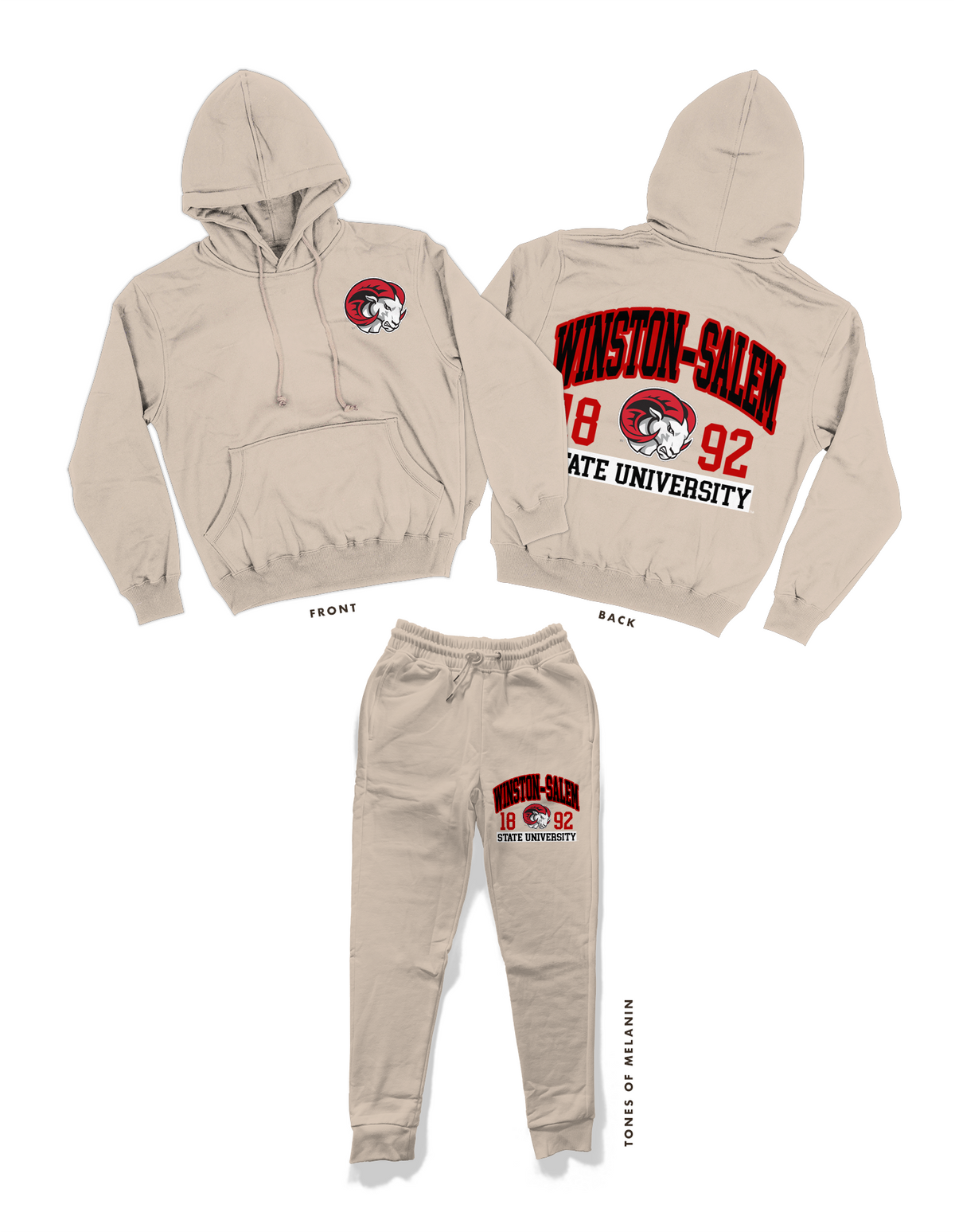 Phys Ed - WSSU Sweatsuit (Various Colors) – Tones of Melanin Phys Ed - WSSU Sweatsuit (Various Colors) – Tones of Melanin