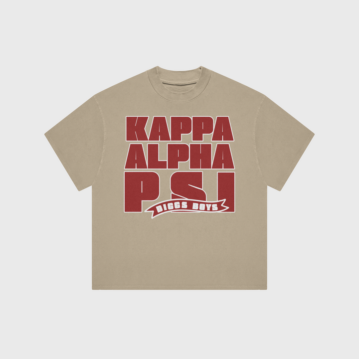 KAPPA ALPHA PSI BLOCK SHIRT (Various Colors)