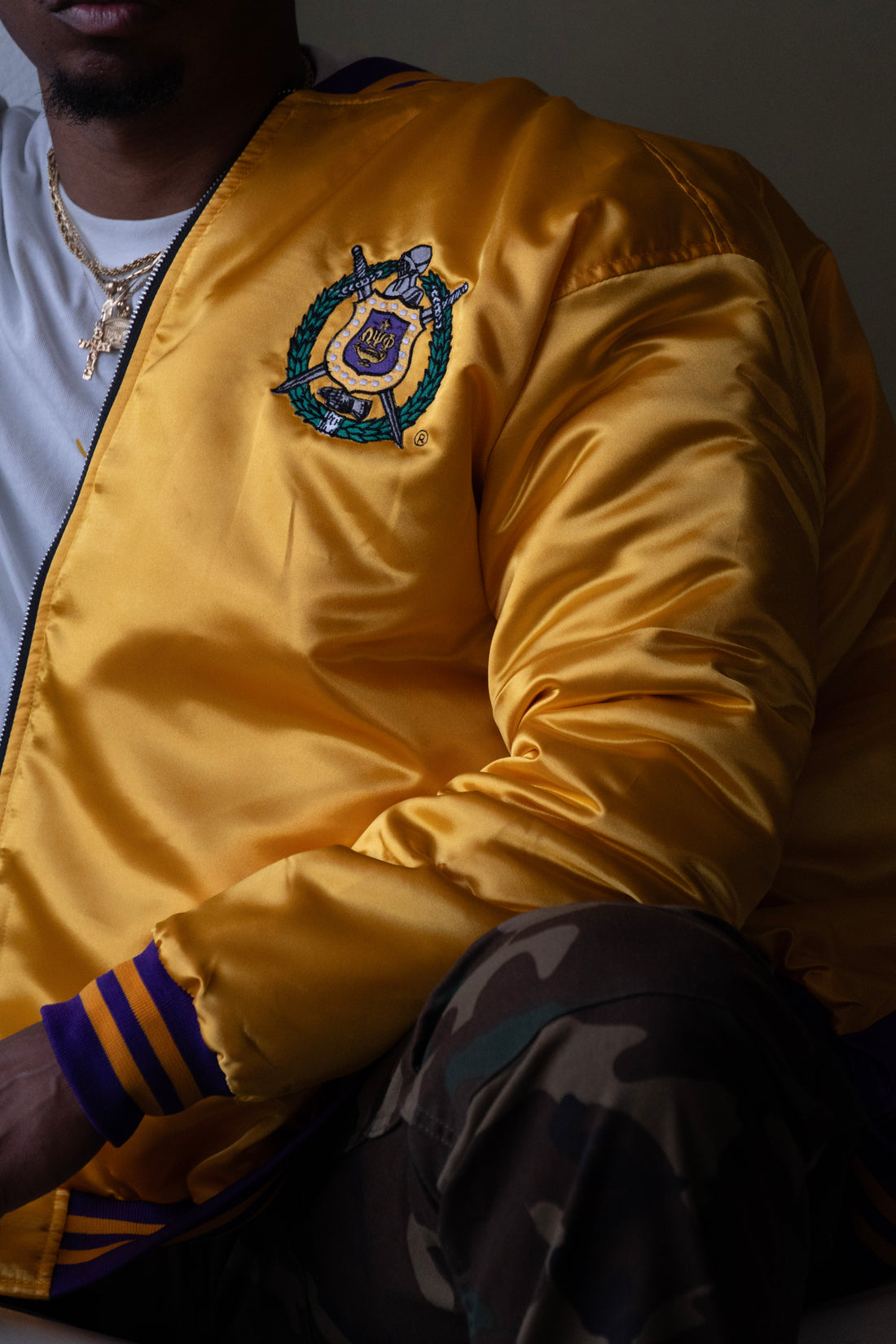 OMEGA PSI PHI REVERSIBLE JACKET [PRE-ORDER SHIPS FEB 27]