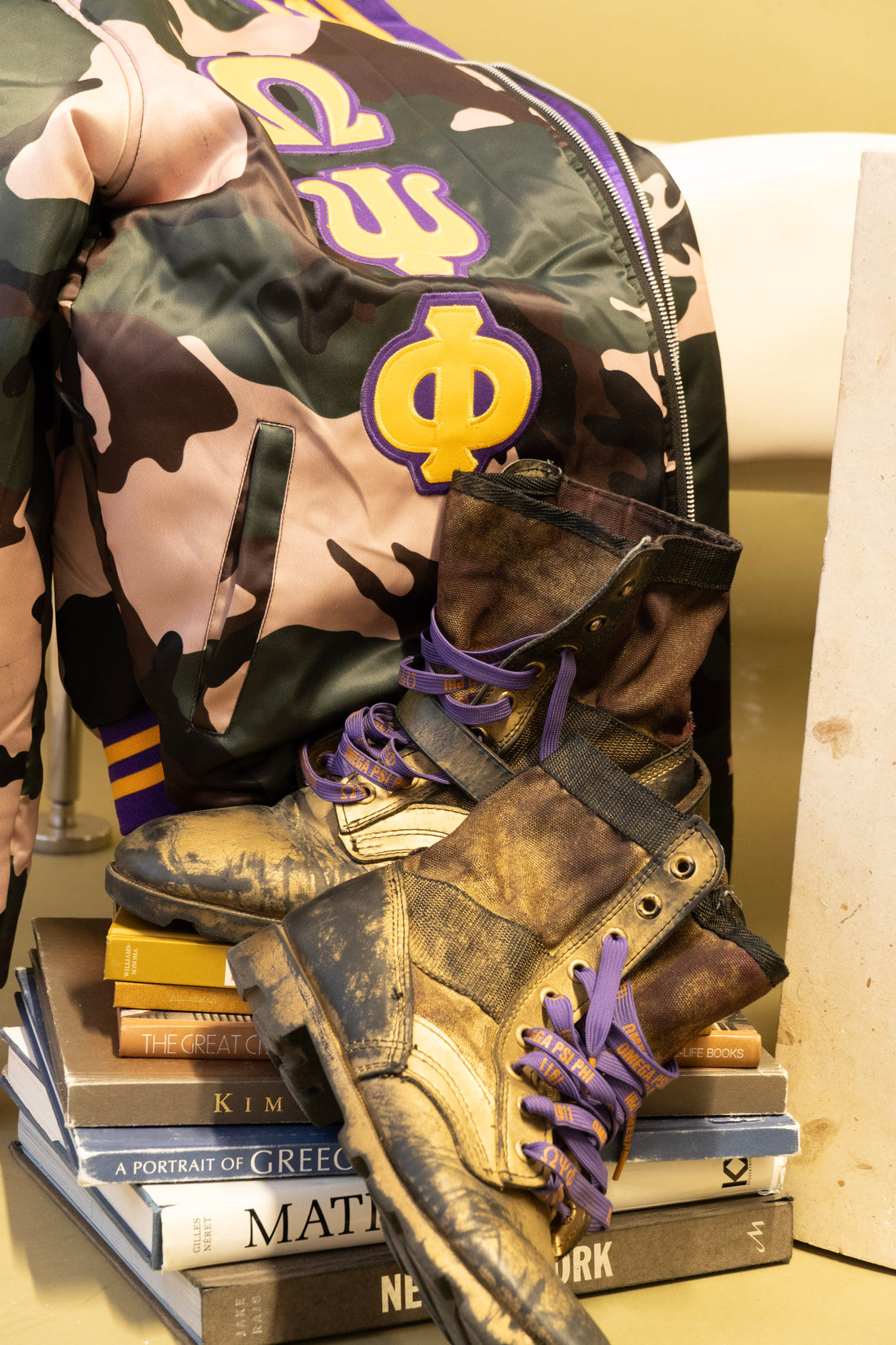 OMEGA PSI PHI REVERSIBLE JACKET [PRE-ORDER SHIPS FEB 27]