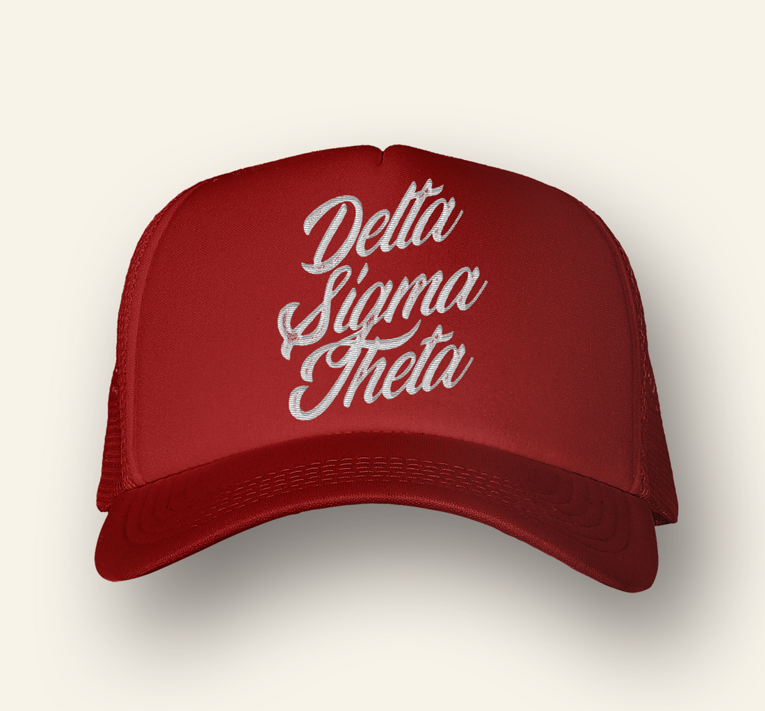 Delta Script Hat