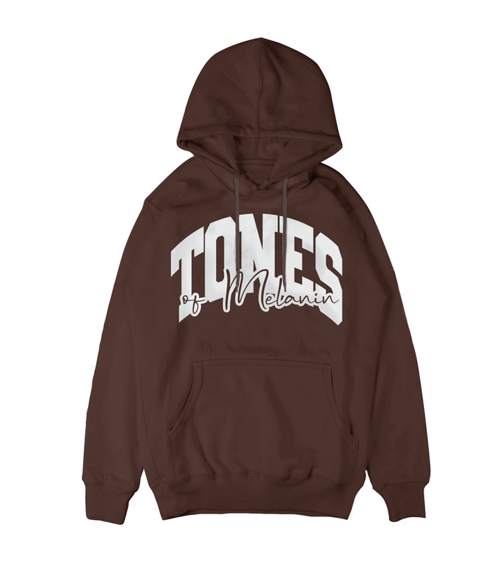 Chocolate Tones of Melanin Puff Hoodie