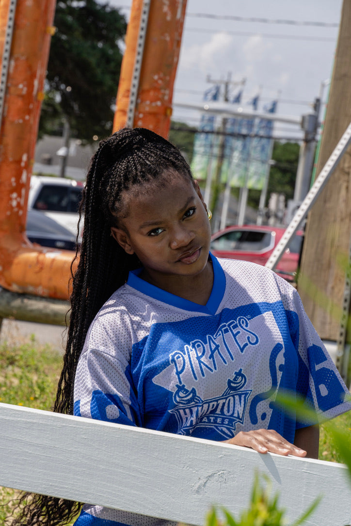 Hampton University Beeper Football Jersey