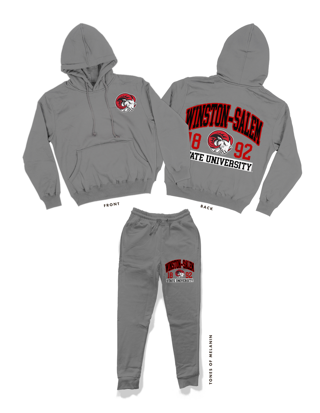 Phys Ed - WSSU Sweatsuit (Various Colors)