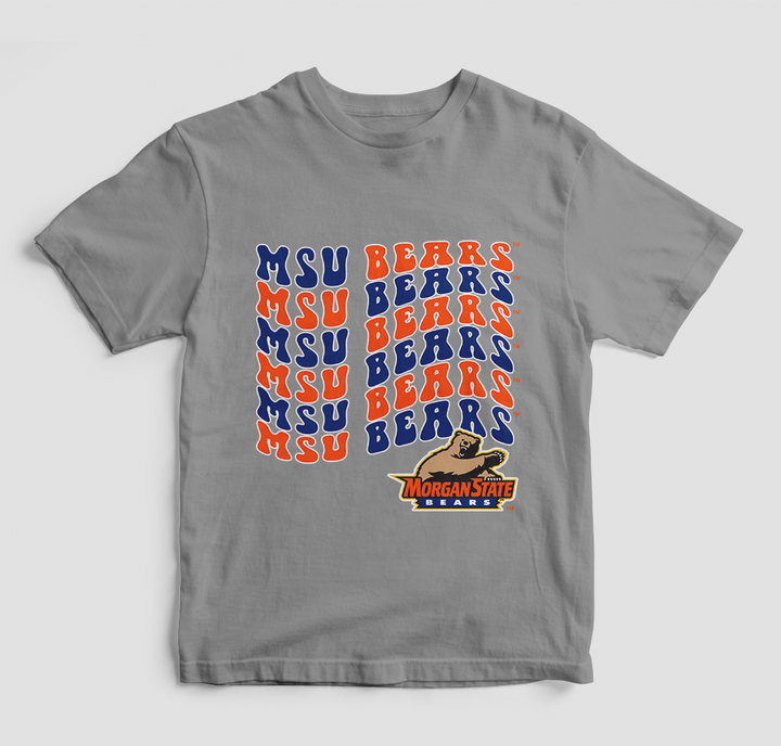 Groovy MSU Bears T-Shirt (Various Colors)