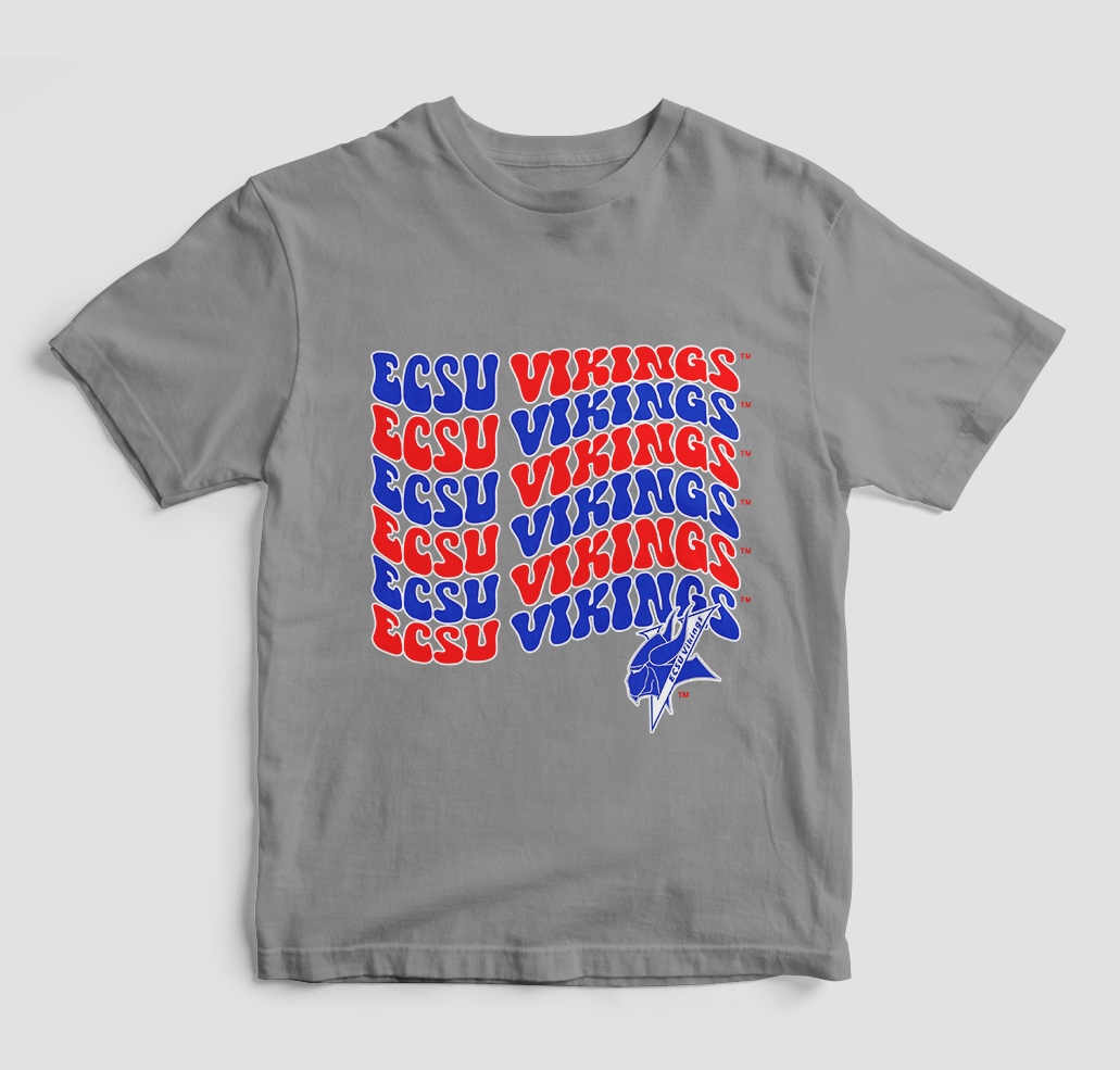 Groovy Ecsu Vikings T-Shirt (Various Colors)