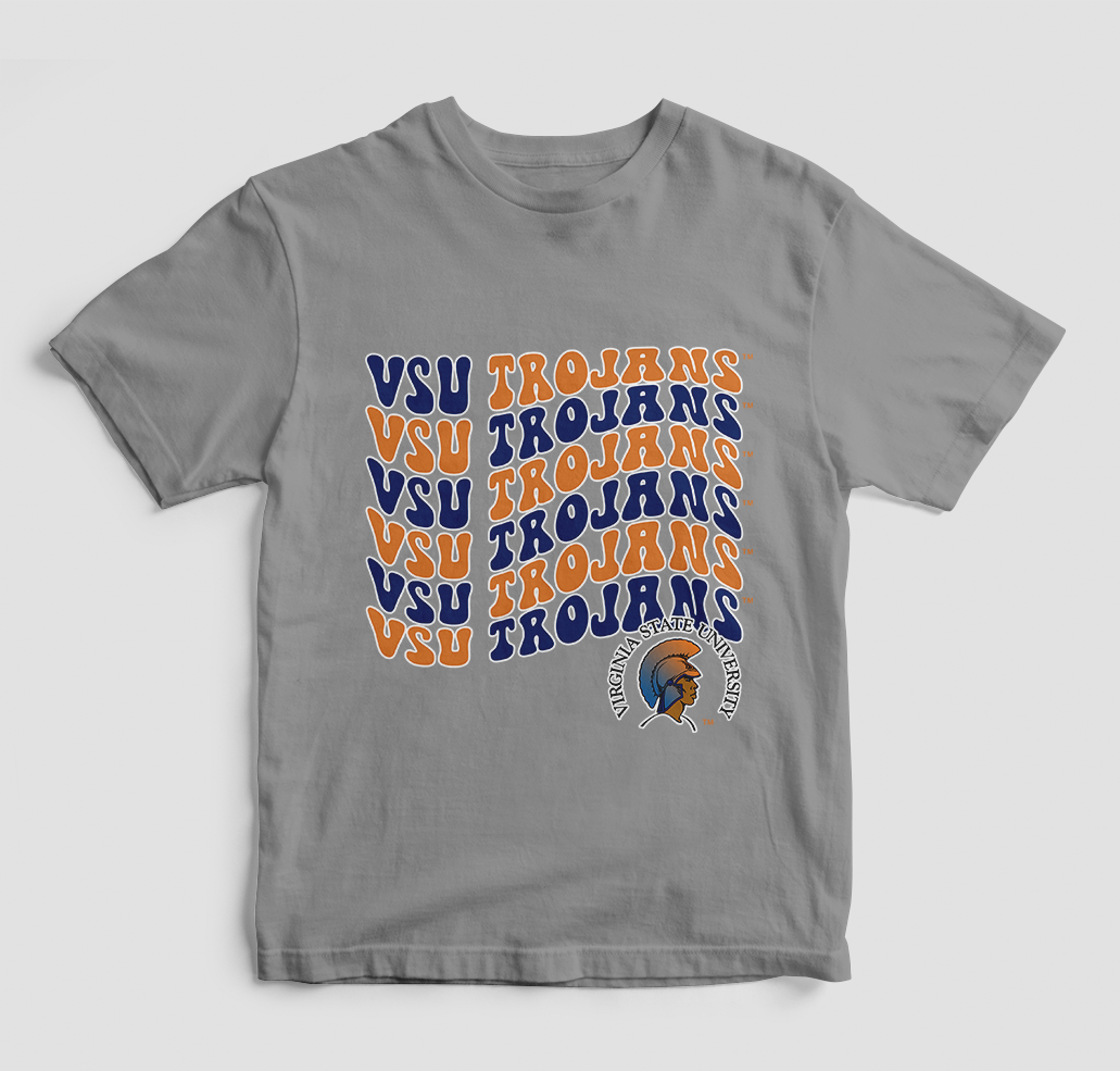 Groovy VSU Trojans T-Shirt (Various Colors)