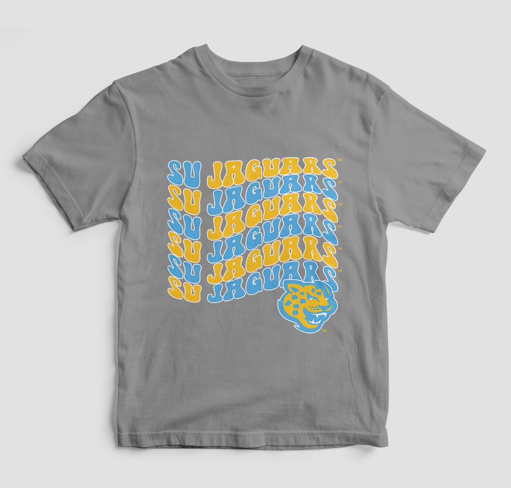 Groovy Southern Jaguars T-Shirt (Various Colors)